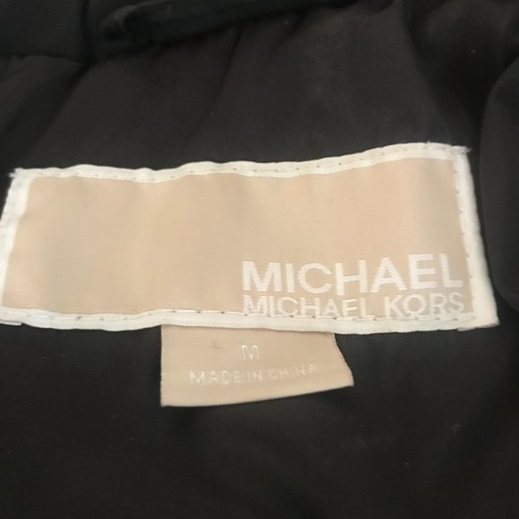 MICHAEL Michael Kors Brown Down Coat w/Detachable Hood Medium - Picture 14 of 14